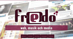 Desktop Screenshot of fredo.nu